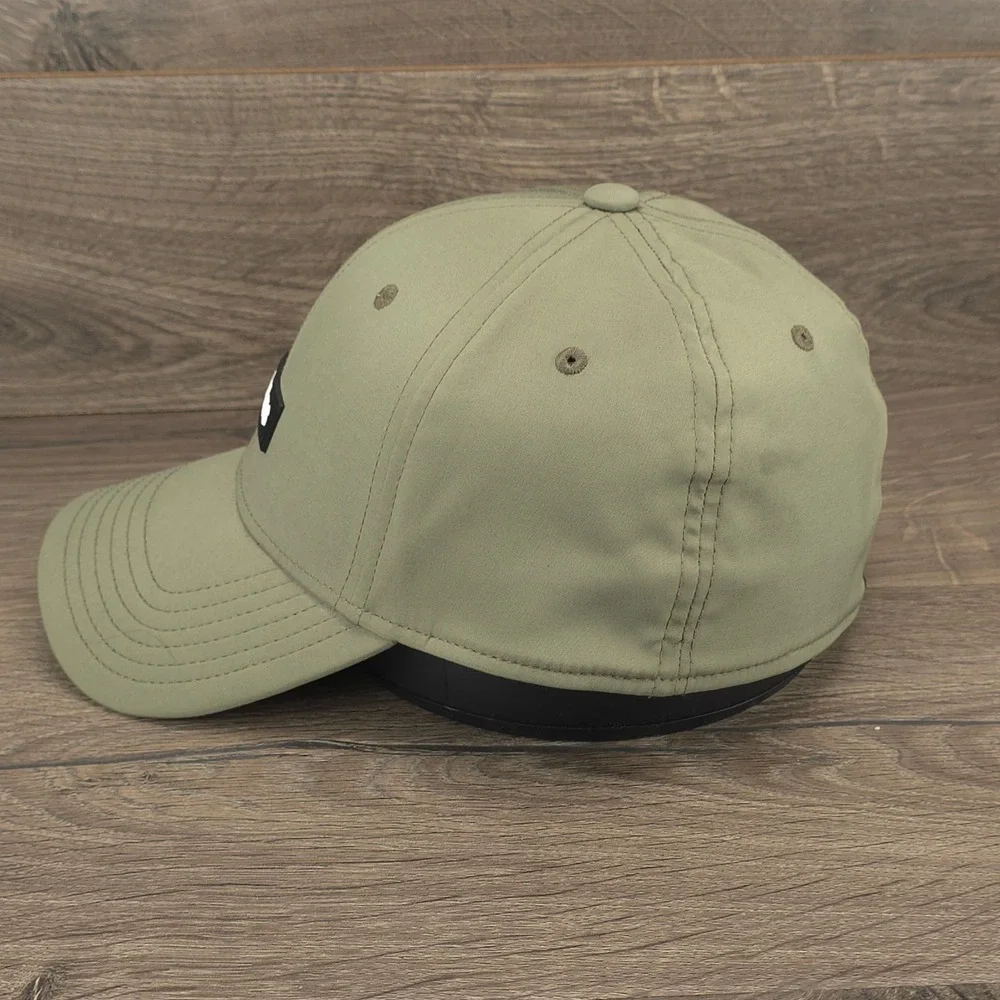 Adidas Hat Cap Mens Fitted L XL Green Aeroready Outdoor Hike Gym Run Golf